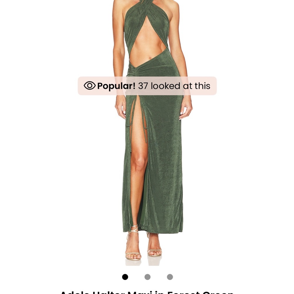superdown Forest Green Maxi Dress